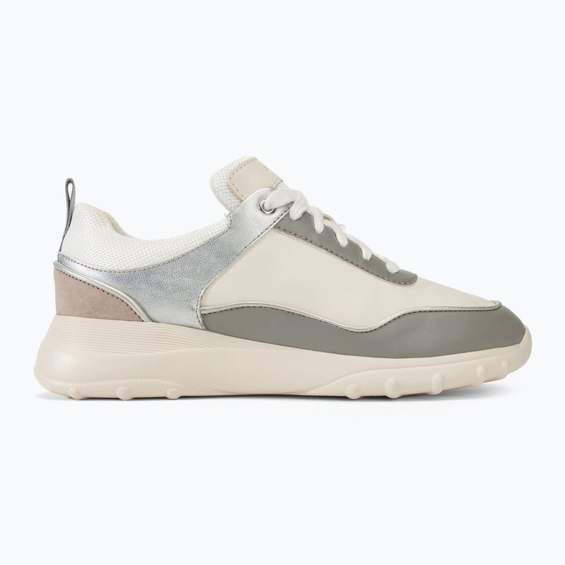 Buty damskie Geox Alleniee grey/optic white 3