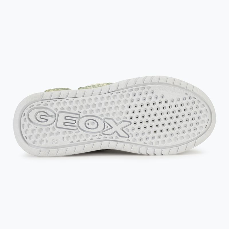 Buty juniorskie Geox Illuminus ocean blue/silver 4