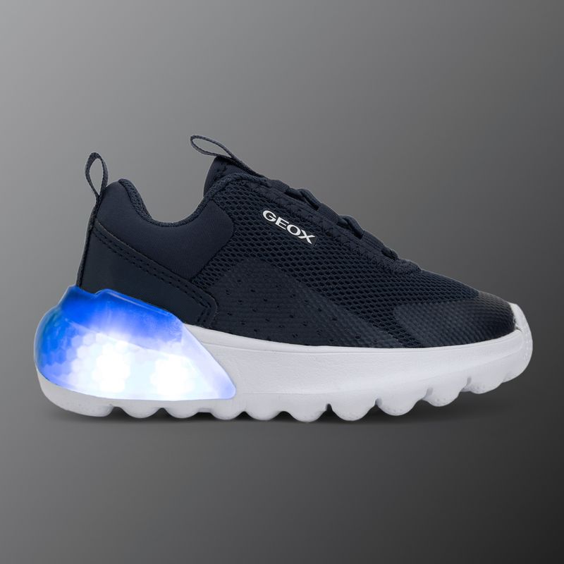 Buty juniorskie Geox Activart Illuminus navy 8