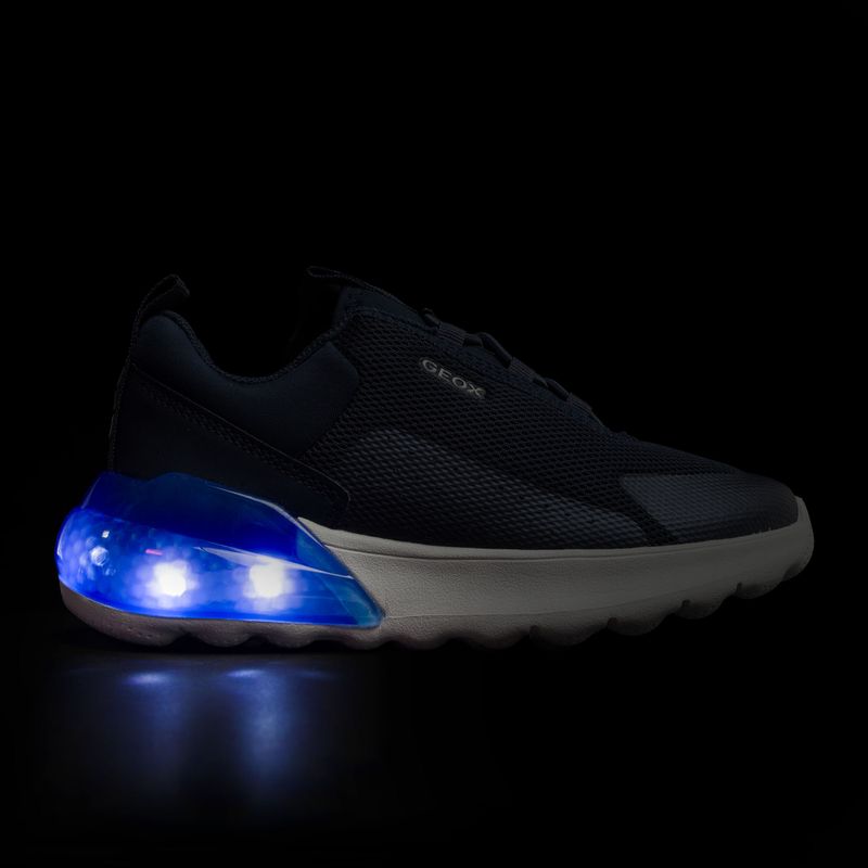 Buty juniorskie Geox Activart Illuminus ocean blue 8