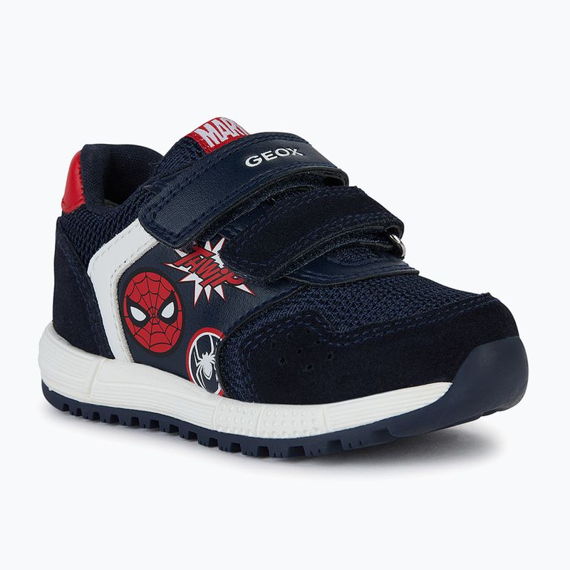 Buty dziecięce Geox Alben nylon navy / red 8