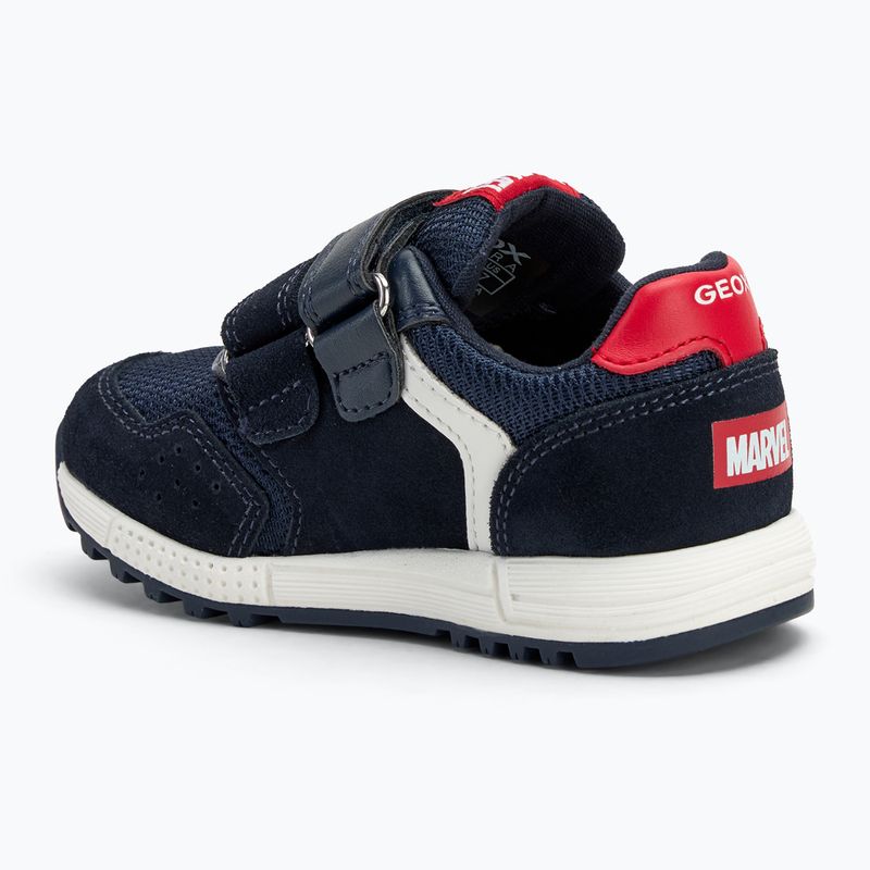 Buty dziecięce Geox Alben nylon navy / red 3