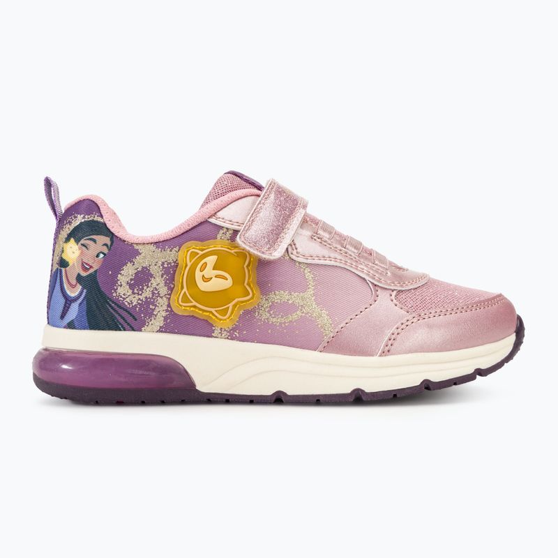 Buty juniorskie Geox Spaceclub pink/light purple 2