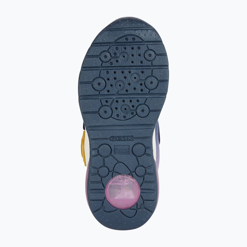 Buty juniorskie Geox Spaceclub navy/lavender 14