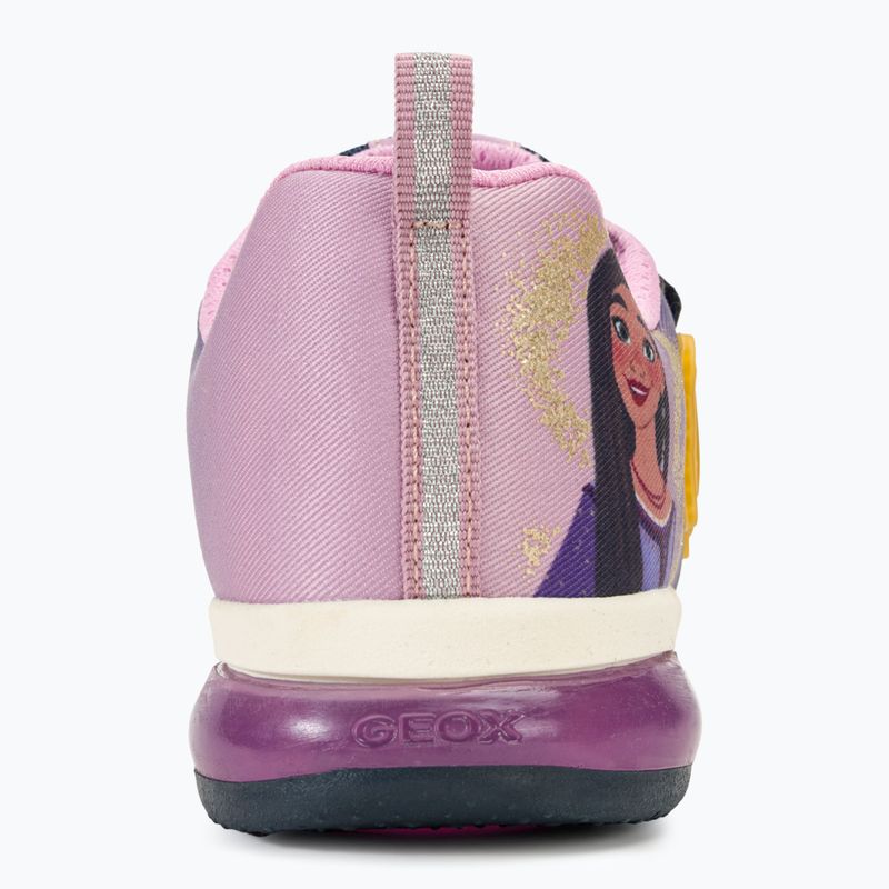 Buty juniorskie Geox Spaceclub navy/lavender 6