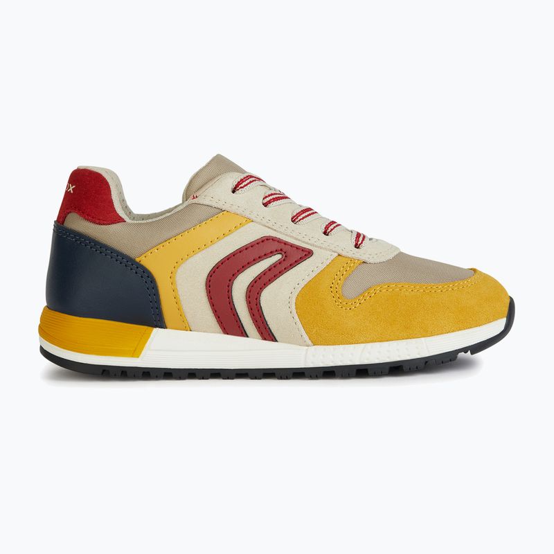 Buty juniorskie Geox Alben beige/yellow 9