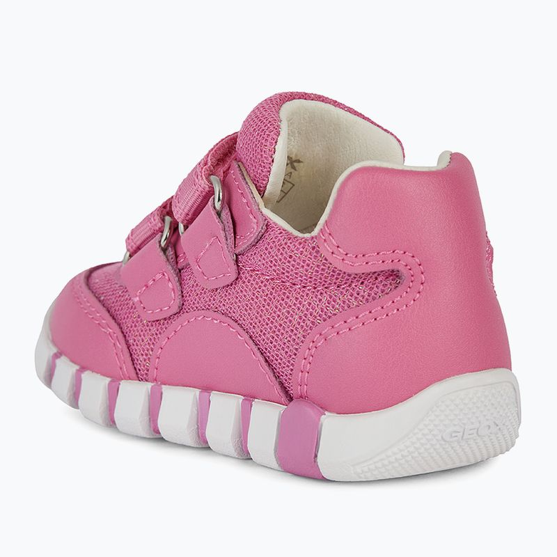 Buty dziecięce Geox Iupidoo pink / yellow 10