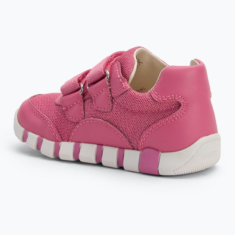 Buty dziecięce Geox Iupidoo pink / yellow 3