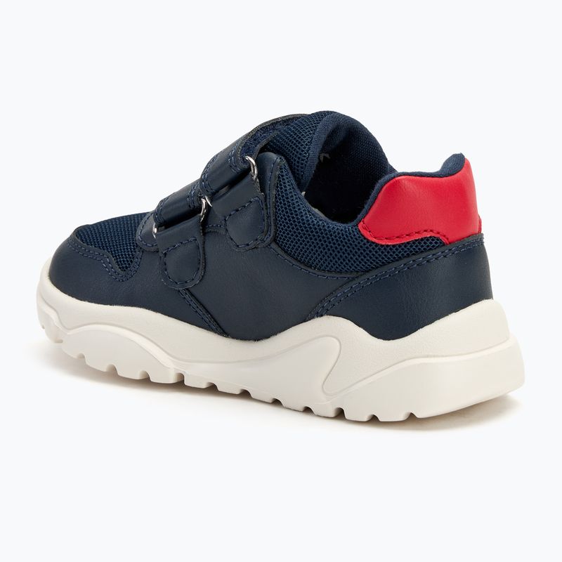Buty dziecięce Geox Ciufciuf mesh navy/red 3
