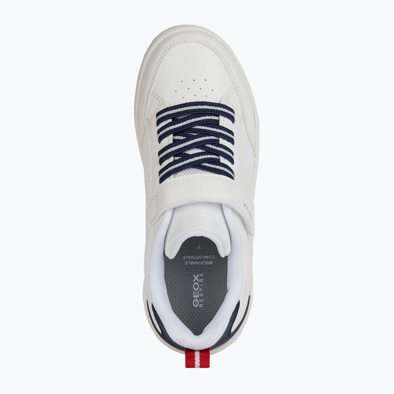 Buty juniorskie Geox Washiba white/ocean blue 13