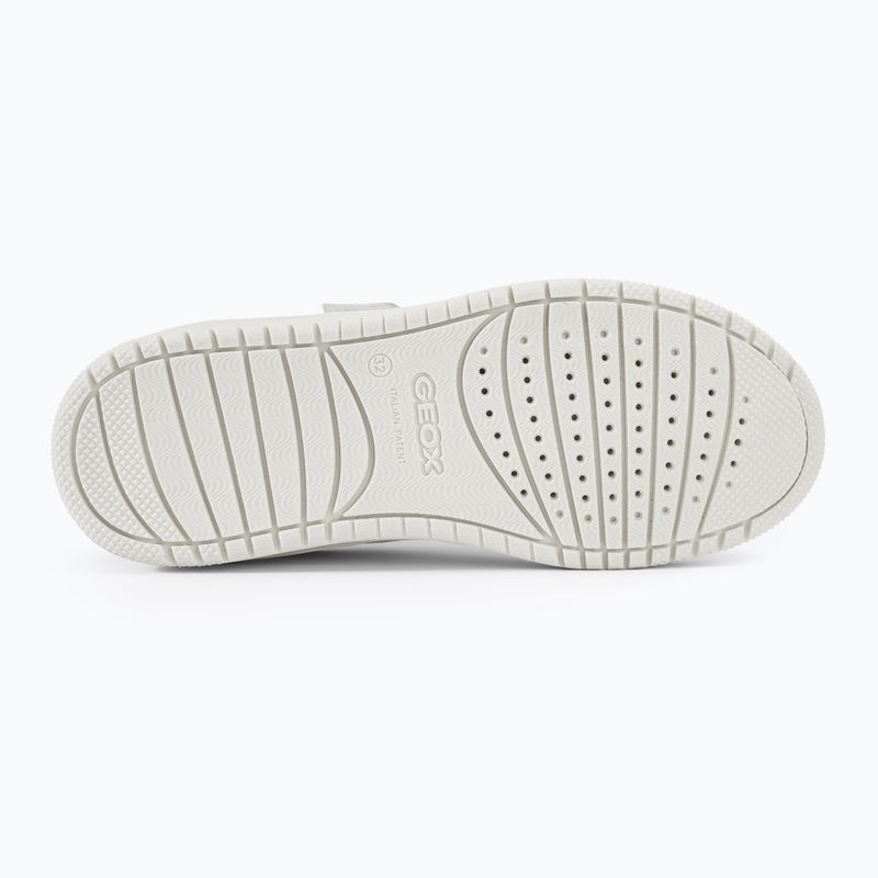 Buty juniorskie Geox Washiba white/ocean blue 4
