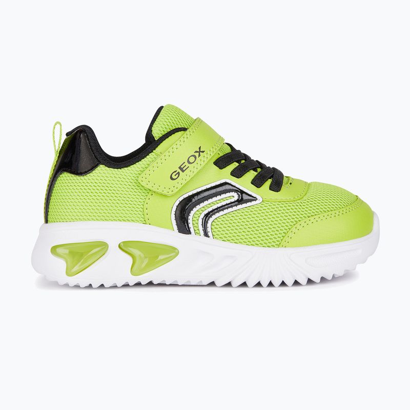Buty juniorskie Geox Assister lime/black 2