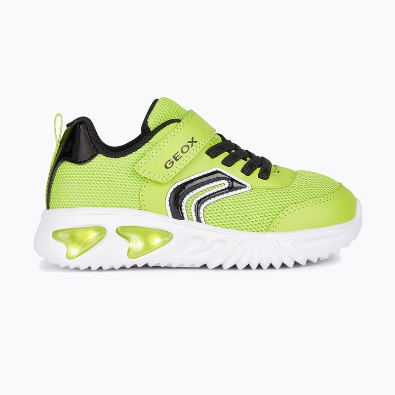 Buty juniorskie Geox Assister lime/black 3