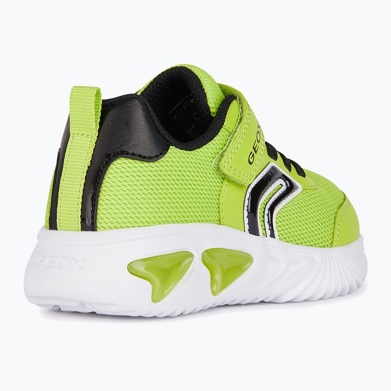 Buty juniorskie Geox Assister lime/black 5