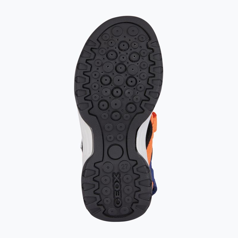 Sandały juniorskie Geox Borealis ocean blue/orange 12