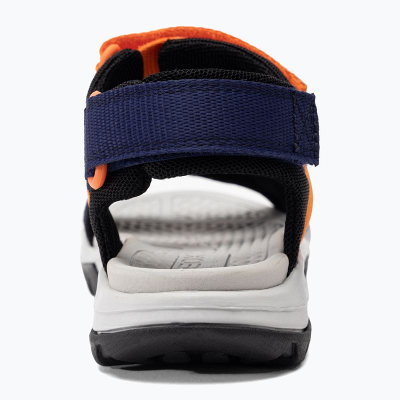 Sandały juniorskie Geox Borealis ocean blue/orange 6