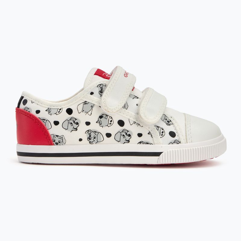 Buty dziecięce Geox Kilwi white / red 2