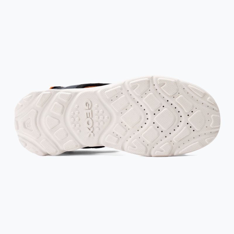 Sandały juniorskie Geox Airadyum ocean blue/orange 4