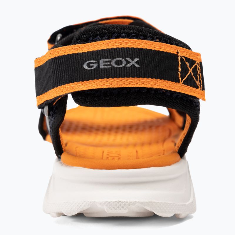 Sandały juniorskie Geox Airadyum ocean blue/orange 6