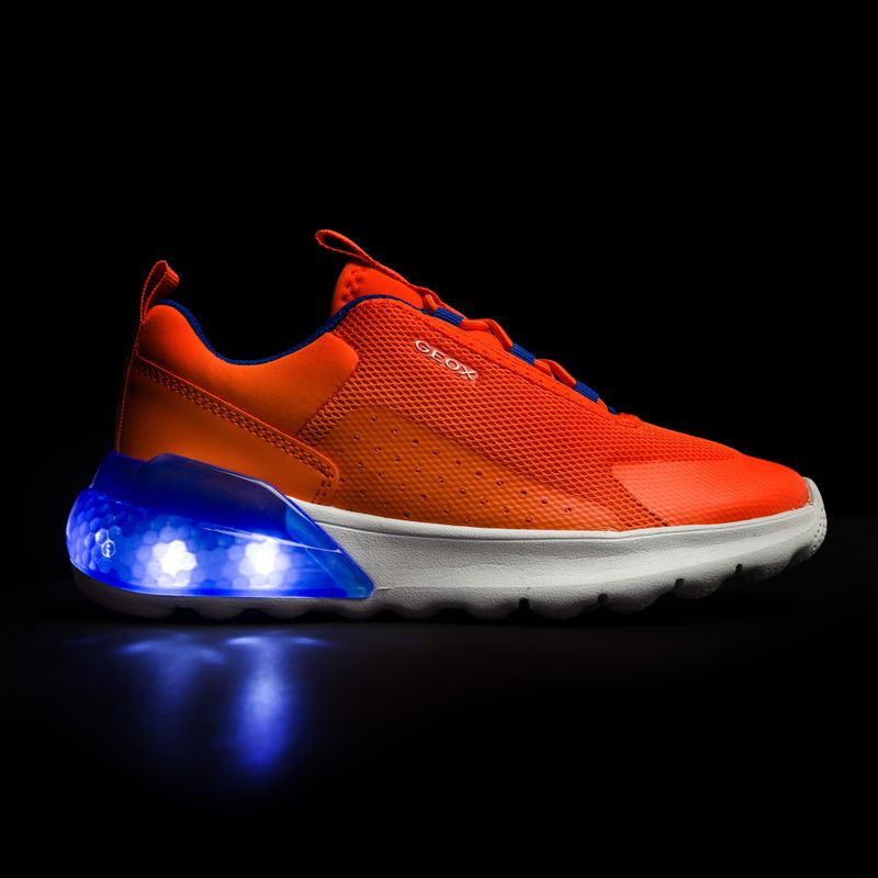 Buty juniorskie Geox Activart Illuminus orange 8