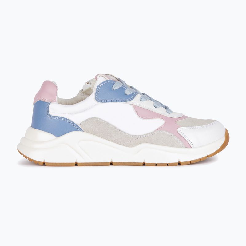 Buty juniorskie Geox Mawazy white/avio 9