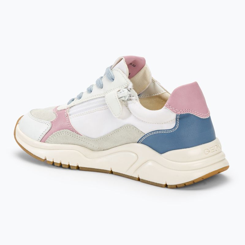 Buty juniorskie Geox Mawazy white/avio 3