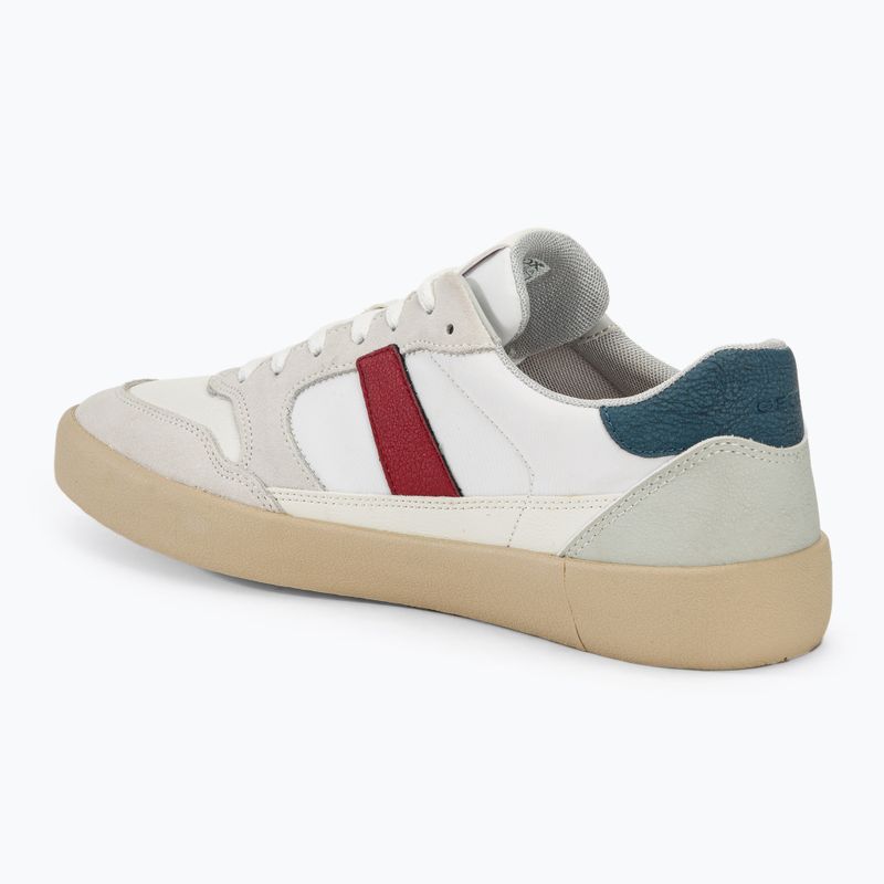 Buty męskie Geox Affile white/red 3