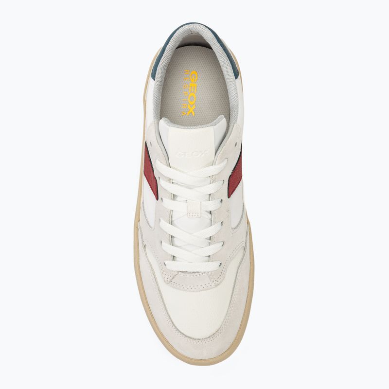 Buty męskie Geox Affile white/red 5