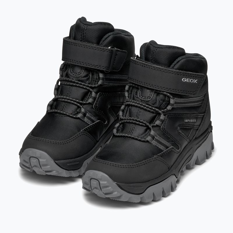 Śniegowce dziecięce Geox Himalaya ABX black 11
