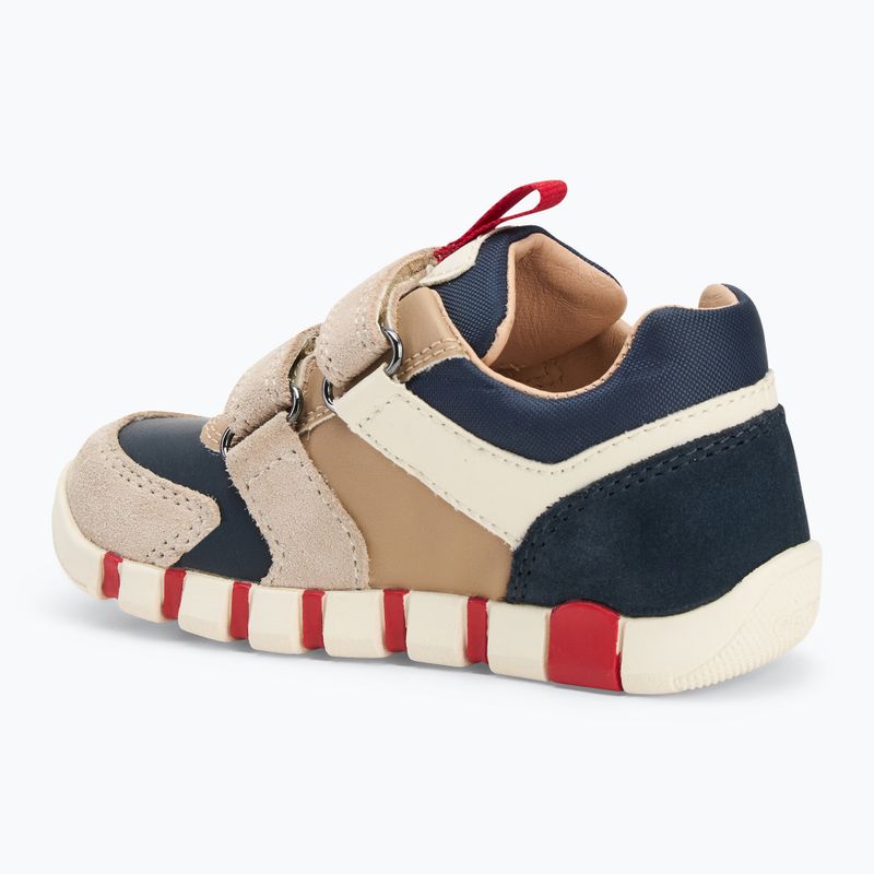 Buty dziecięce Geox Iupidoo beige/navy 3