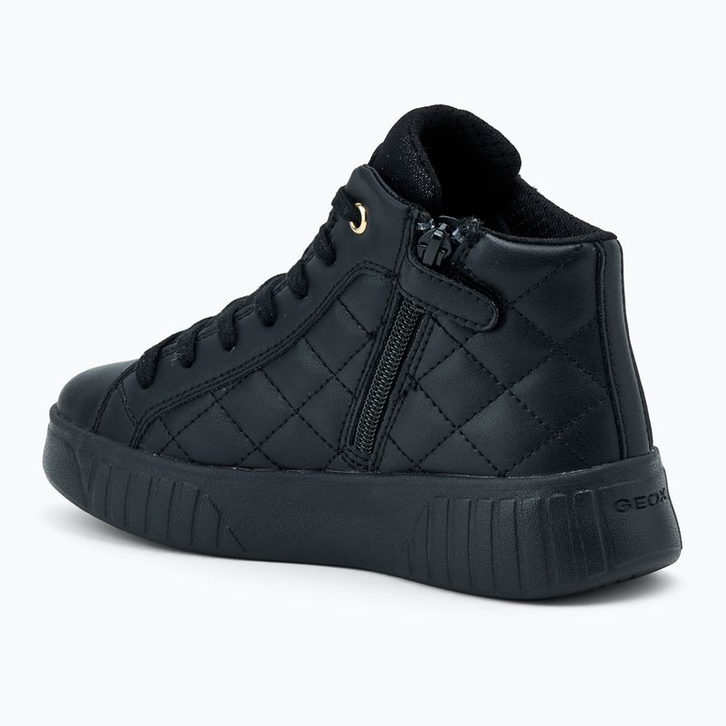 Buty juniorskie Geox Mikiroshi black/platinum 3