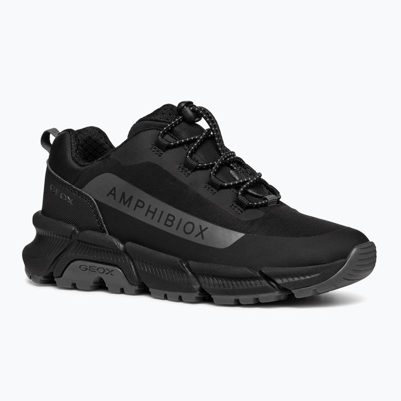 Buty juniorskie Geox Flexyper Plus ABX black/dark grey 8