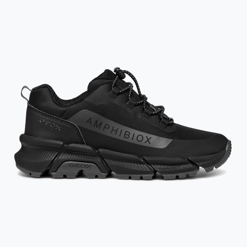 Buty juniorskie Geox Flexyper Plus ABX black/dark grey 9