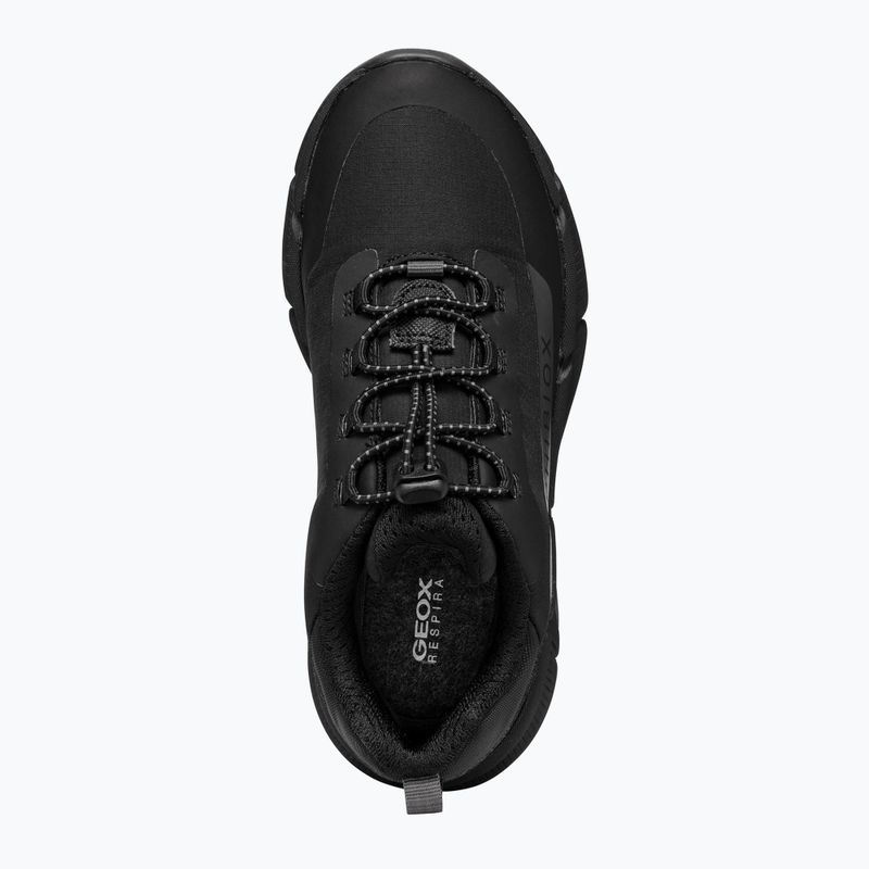 Buty juniorskie Geox Flexyper Plus ABX black/dark grey 12