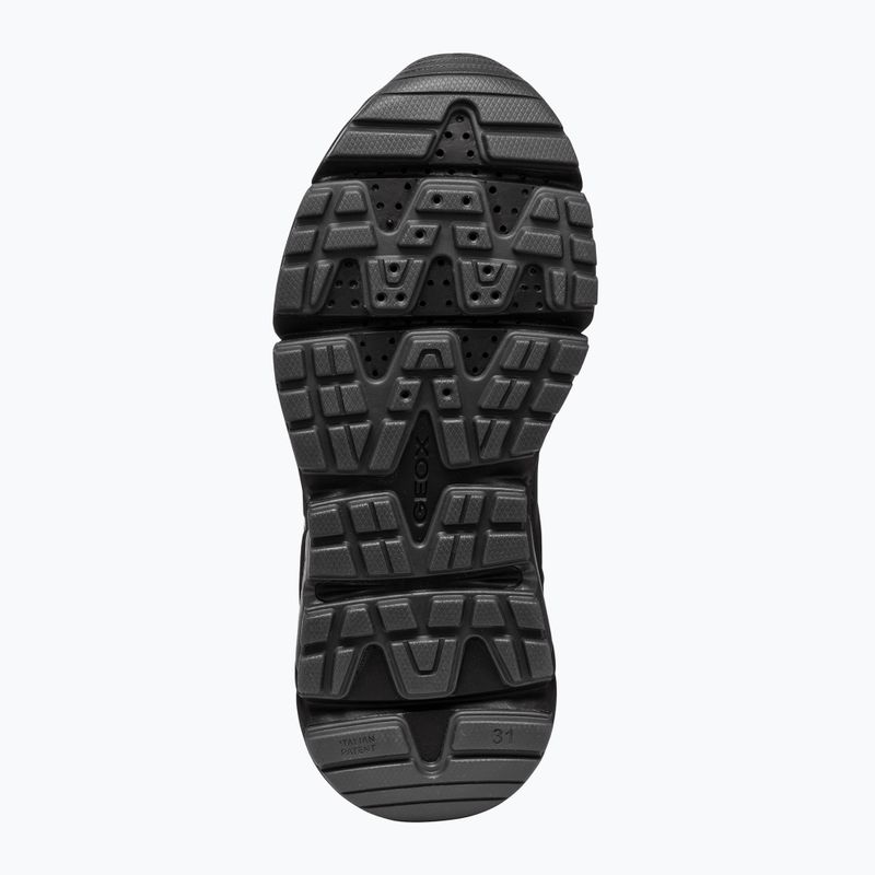 Buty juniorskie Geox Flexyper Plus ABX black/dark grey 13