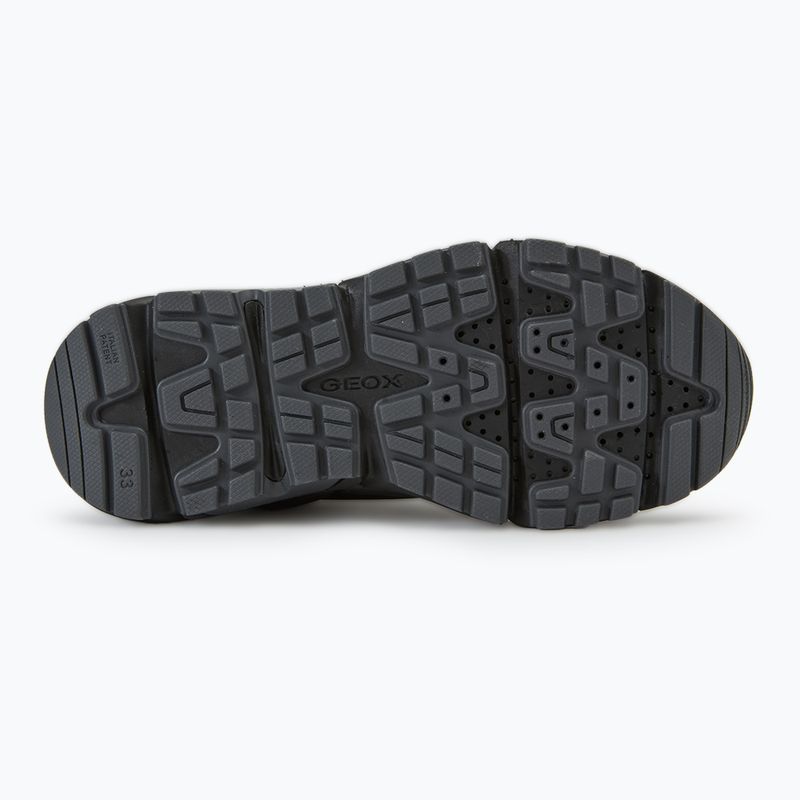 Buty juniorskie Geox Flexyper Plus ABX black/dark grey 4