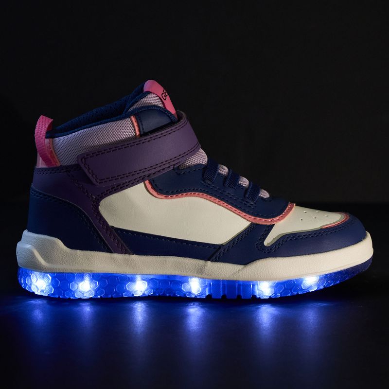 Buty dziecięce Geox Buzzerlight navy/dark purple 8