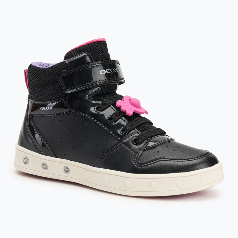 Buty dziecięce Geox Skylin black/fuchsia