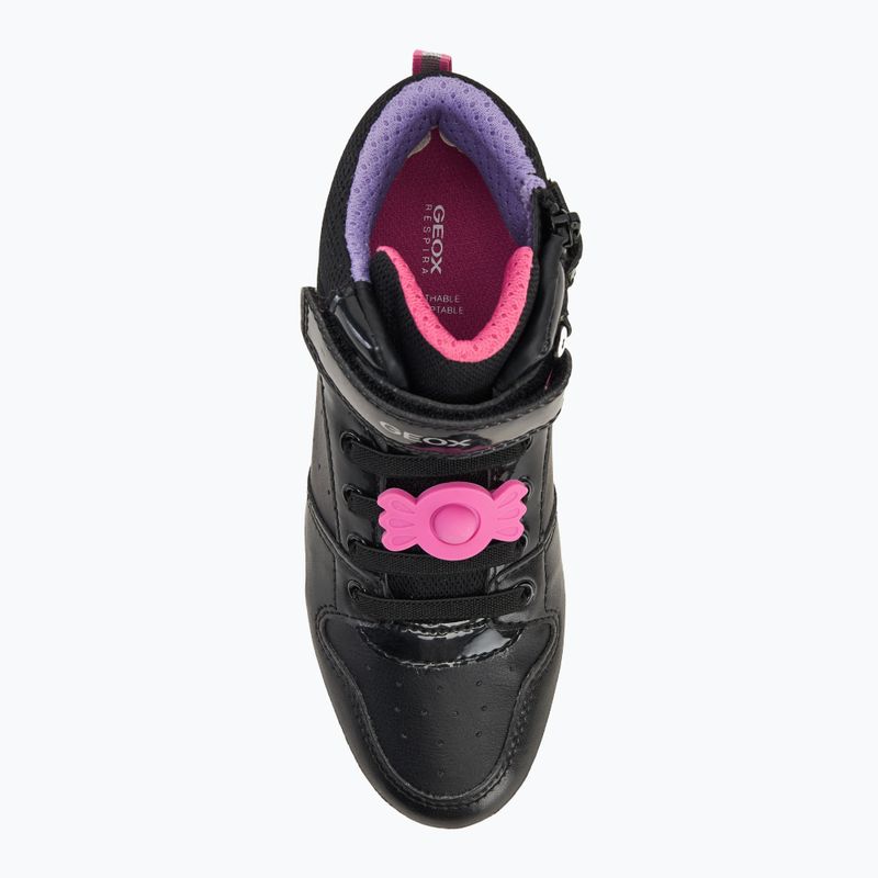 Buty dziecięce Geox Skylin black/fuchsia 5