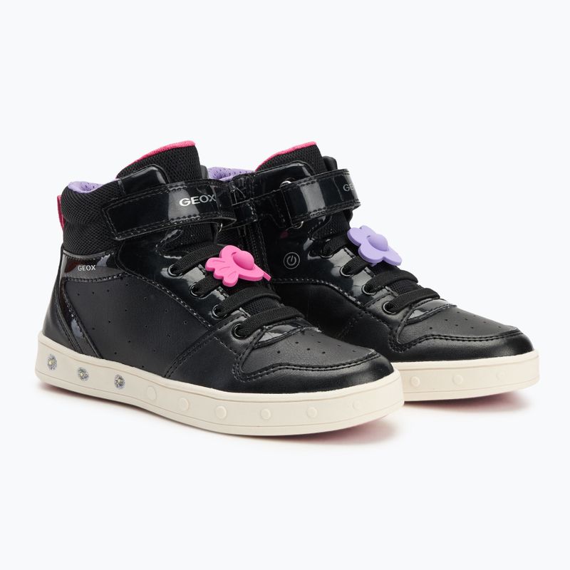 Buty dziecięce Geox Skylin black/fuchsia 9