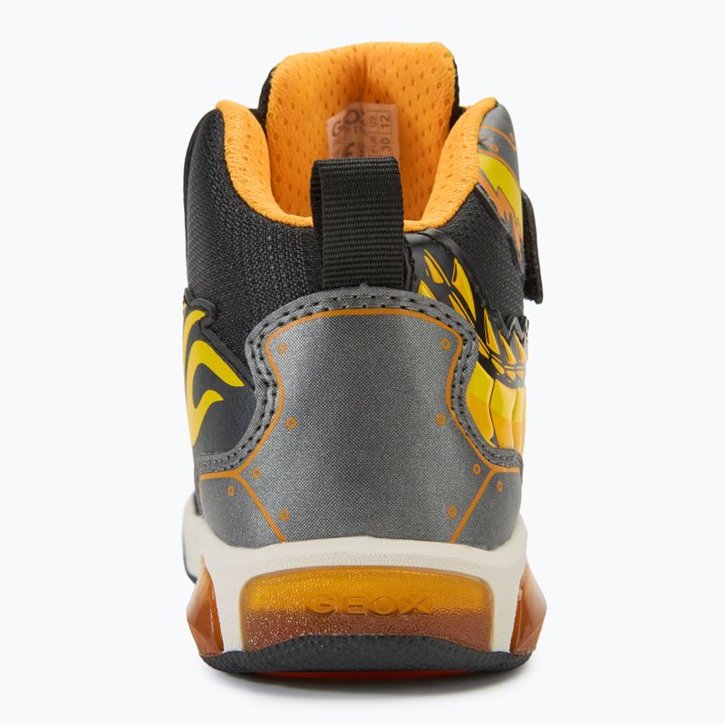 Buty juniorskie Geox Inek black/yellow 6