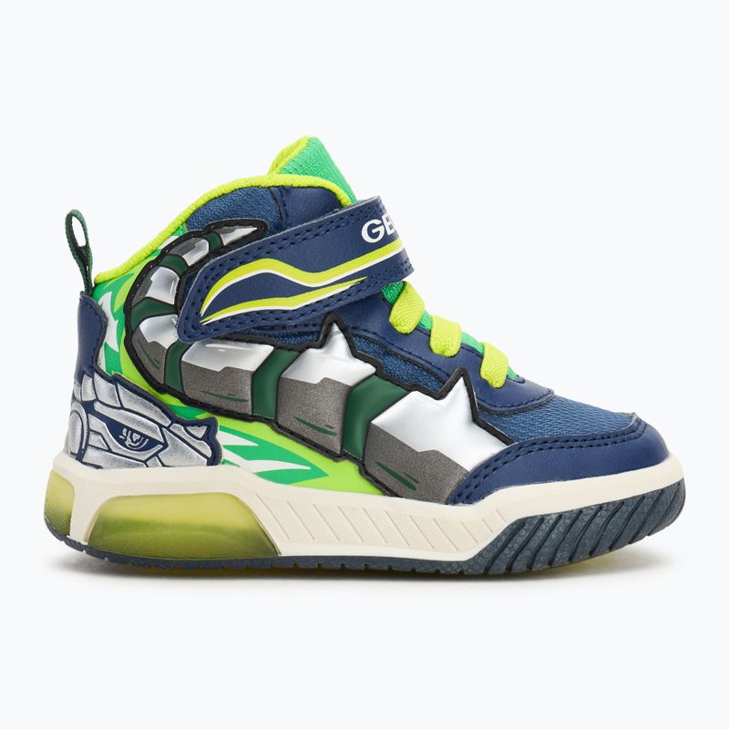 Buty dziecięce Geox Inek navy/lime green 2