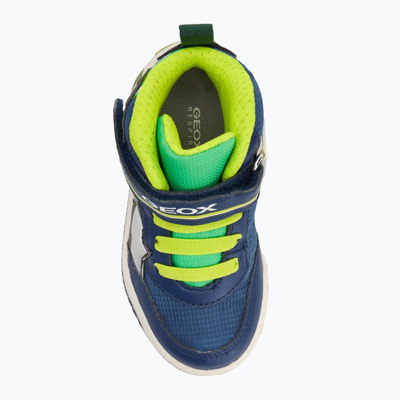 Buty dziecięce Geox Inek navy/lime green 5