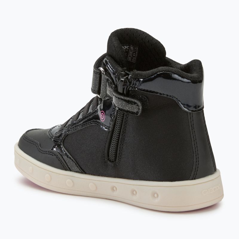 Buty juniorskie Geox Skylin black 3