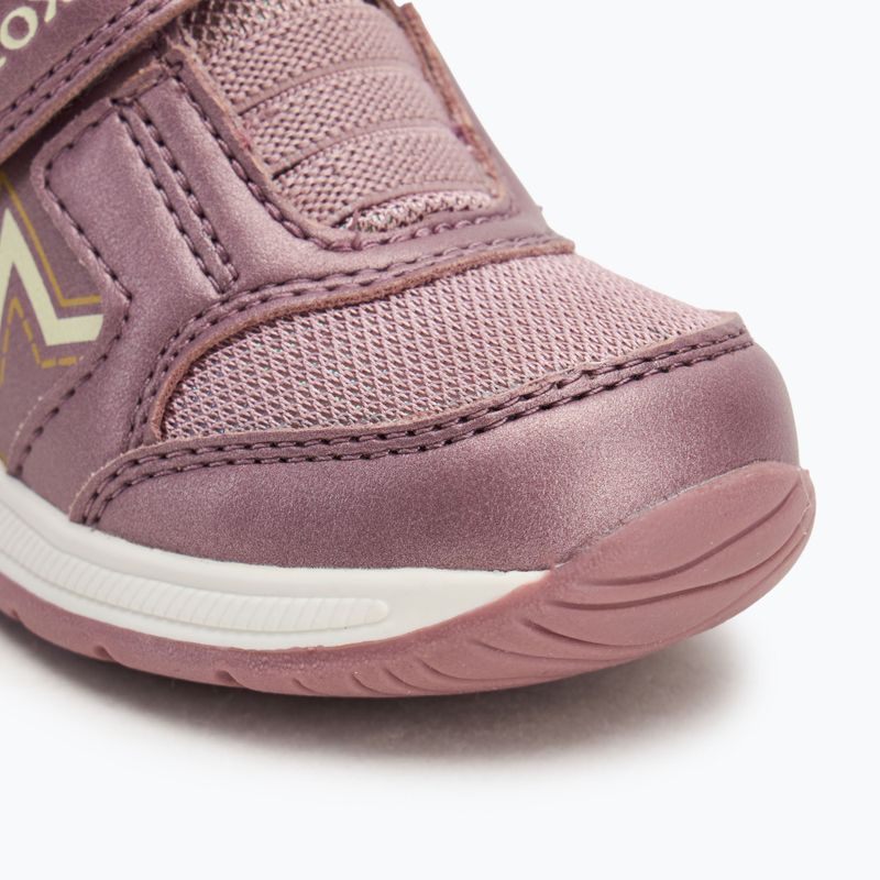 Buty dziecięce Geox Rishon dark pink/old white 7