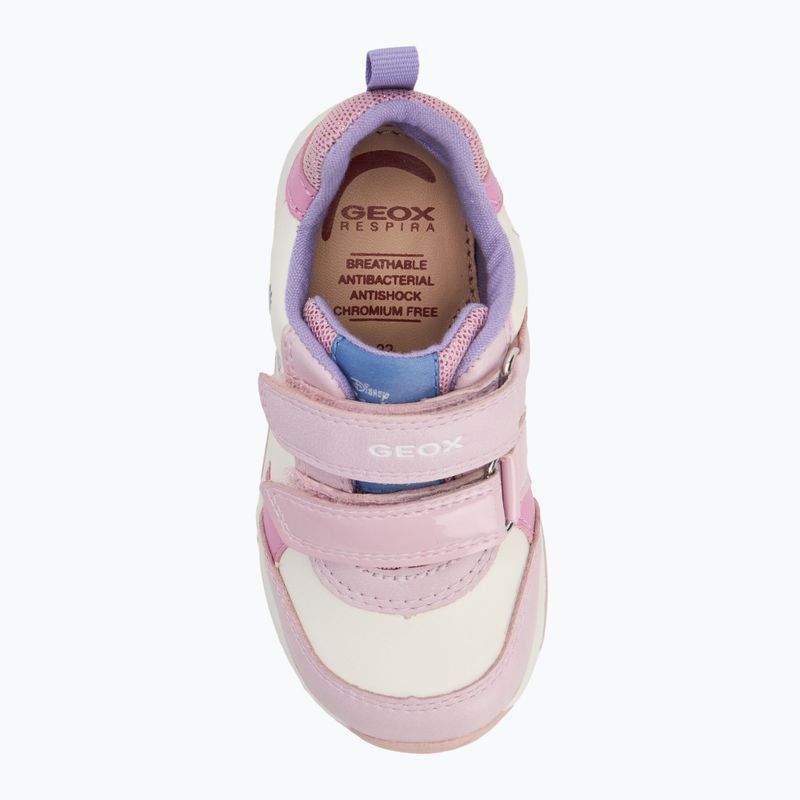 Buty dziecięce Geox Rishon white/pink 5