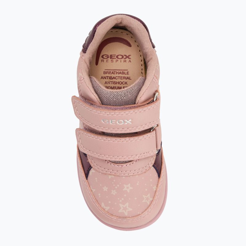 Buty dziecięce Geox Elthan antique rose/prune 5