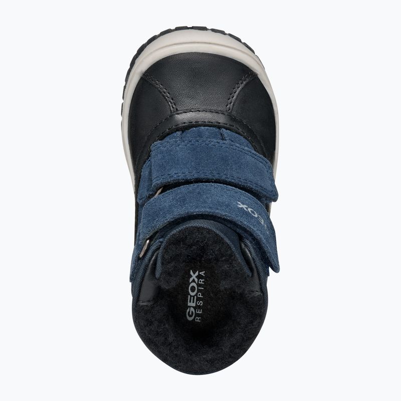 Śniegowce dziecięce Geox Omar black / navy 4