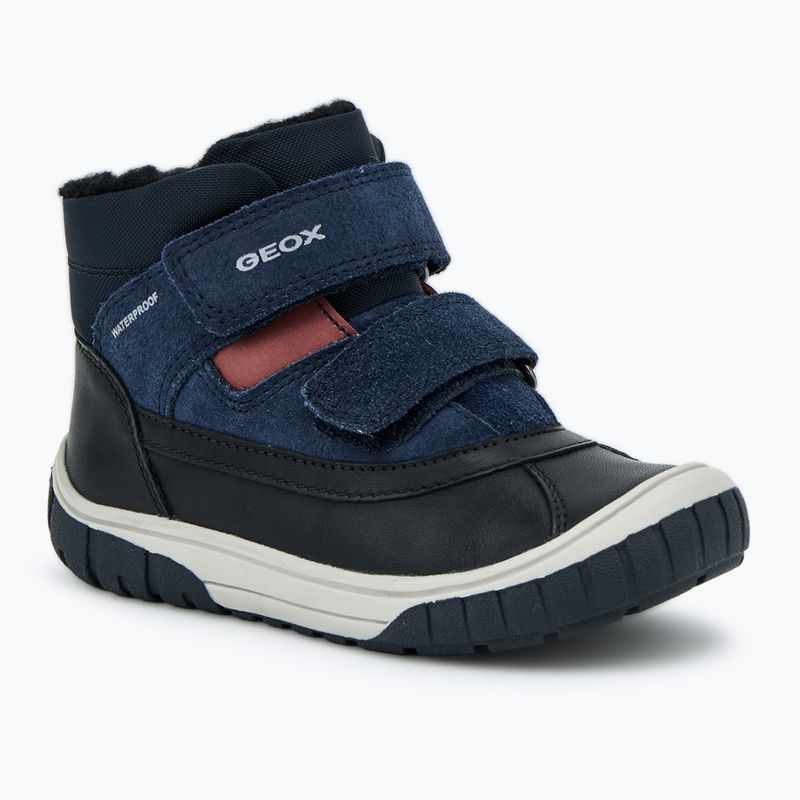 Śniegowce dziecięce Geox Omar black/navy