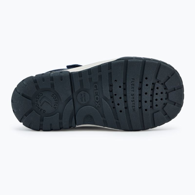 Śniegowce dziecięce Geox Omar black/navy 4